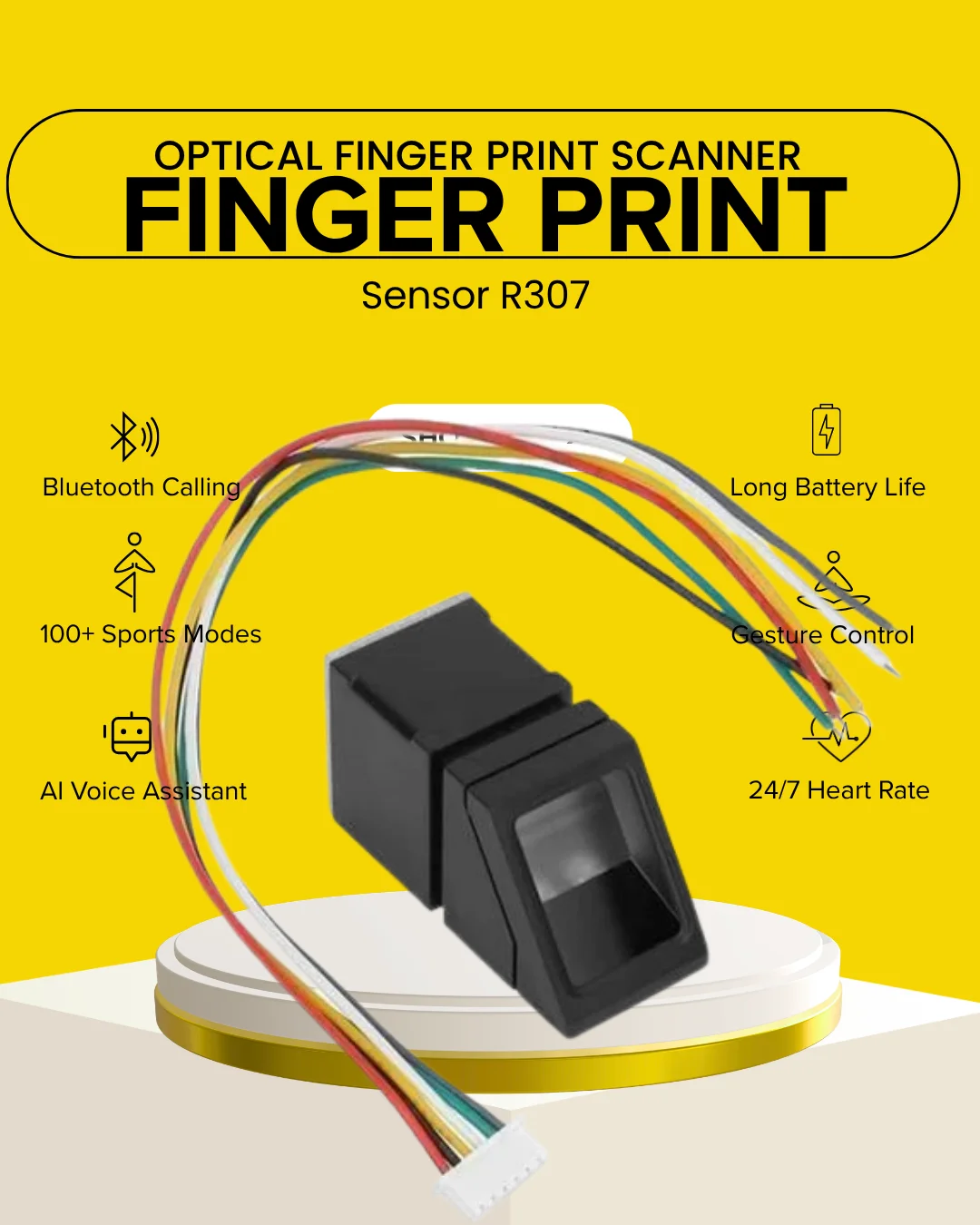 Original Finger Print Sensor R307 Optical Finger Print