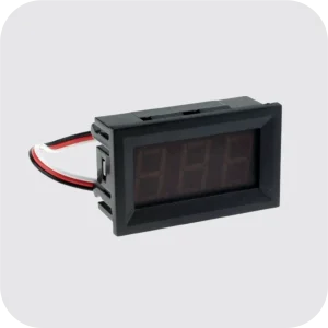 0.36″Digital Voltmeter DC 0-30V 3 Wires With Shell Voltage Panel Meter LED