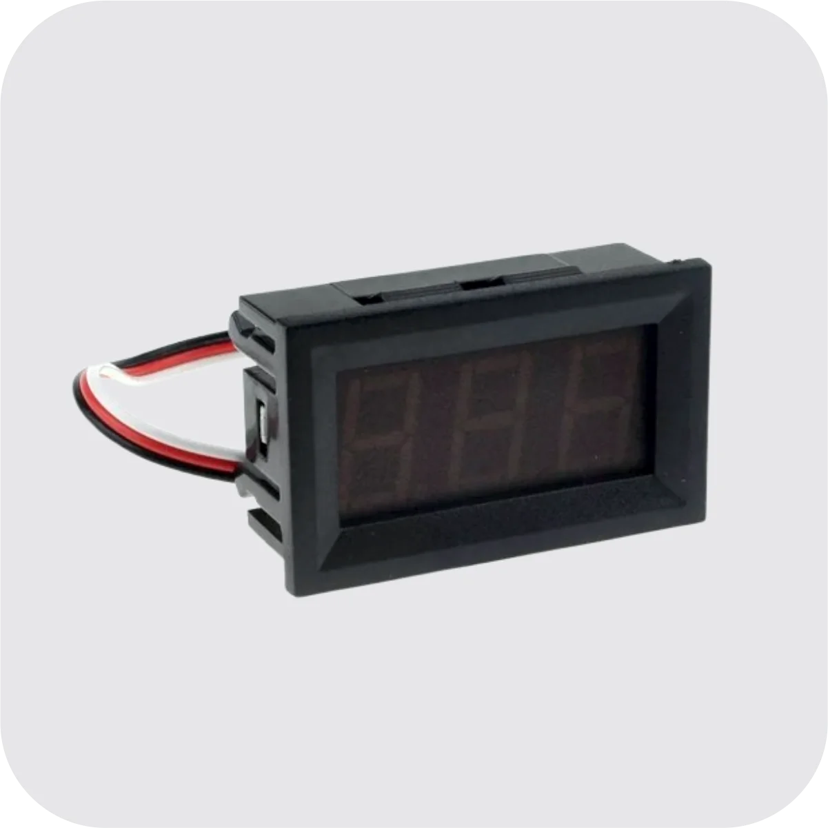 0.36″Digital Voltmeter DC 0-30V 3 Wires With Shell Voltage Panel Meter LED